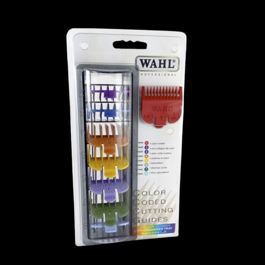 Wahl Pack de 8 Peines Separadores de Colores