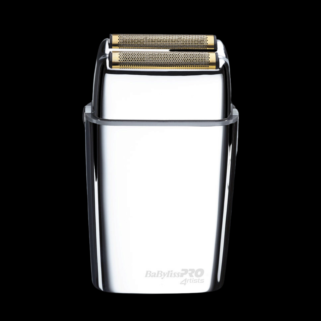 Babyliss Pro 4Artist Double Foil Metal Shaver Silver FXFS2E – Afeitadora profesional de doble lámina