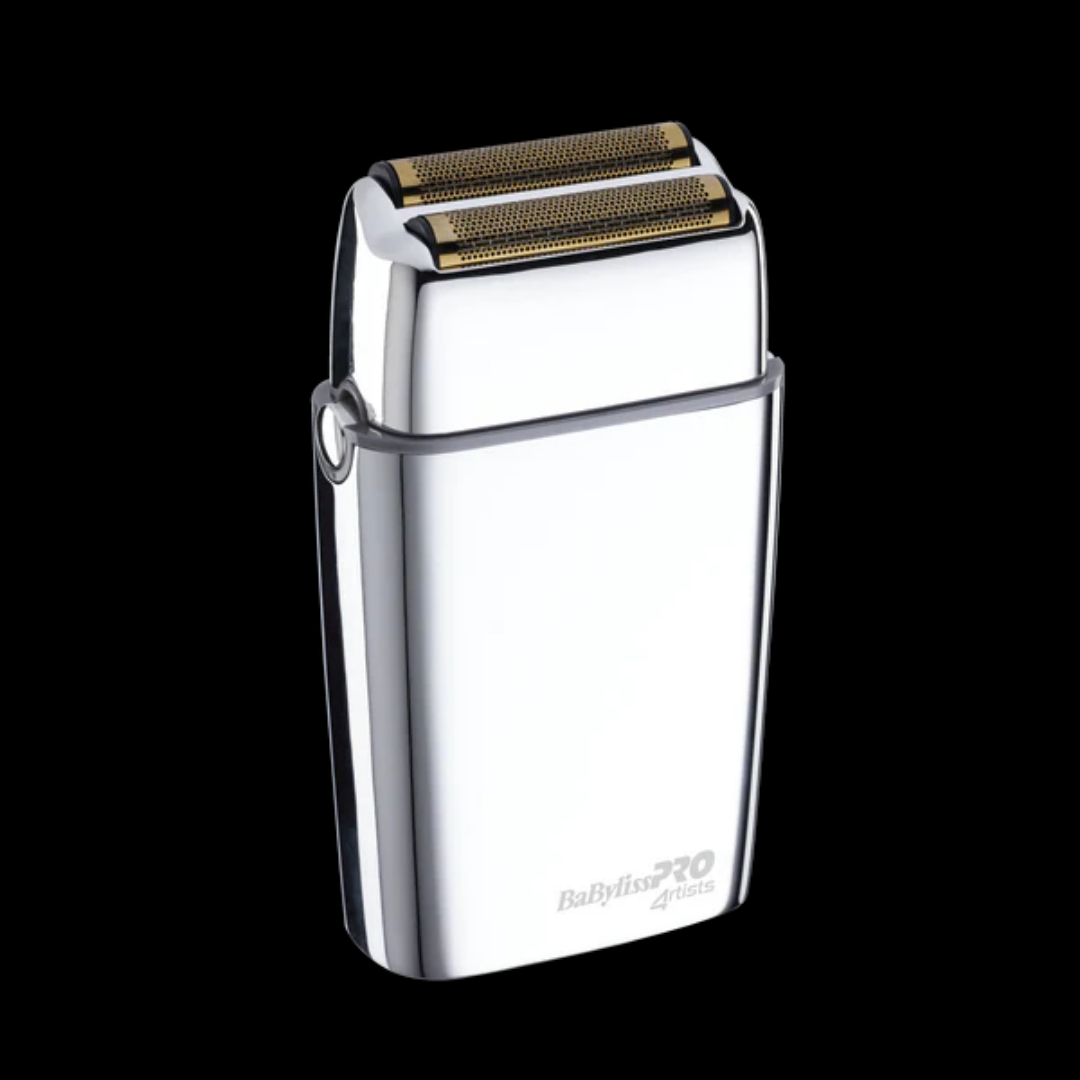 Babyliss Pro 4Artist Double Foil Metal Shaver Silver FXFS2E – Afeitadora profesional de doble lámina